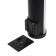 Aqua Work NF-1 glass holder, screws on screws, 100 cups, black