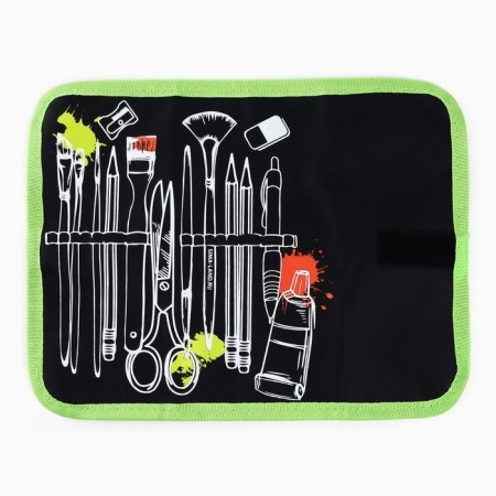 Penal for brushes and pencils Textiles, 16 objects "drawing"-3