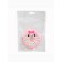 Silicone teething for teeth "Donut", pink/yellow color, crumb me