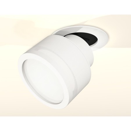 A set of built -in rotary lamp with acrylic Ambrella Light, Techno, XM8101522, white sand color-1