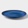 Ceramic lunch plate "Moon path", d = 25 cm, blue color