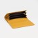 Women's wallet on magnets, yellow color