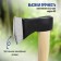Top forged tundra, wooden ax 73 cm, 1400 g