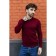Jumper male ise, size 56, burgundy color