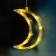 Garland “fringe” 2.7 × 0.9 m with nozzles “month”, ip20, transparent thread, 138 LED, glow warm white, 8 modes, 220 V