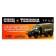 Metal truck "Ural" Kran ", inertia, scale 1:43