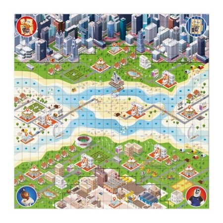 Board game "Adventures in the Zeropolis", 7+-3