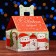 Gift box "Mishkin House", 13.3 x 11.6 x 12.6 cm
