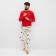 New Year. Pajama men's kaftan Christmas tree, size 50