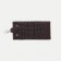 Key on the button, length 11 cm, 6 carbines, brown color