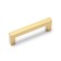 Square Cappio RSC008 Square handle, stainless steel, m/o 96 mm, color matte gold