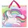 Gift package, 46x31x13 cm, plastic window, packaging, Minnie Mouse and unicorn