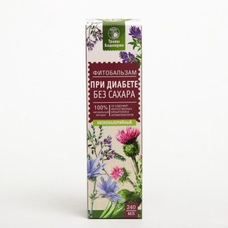 Biologically active additive to food "phytobals" with diabetes 240ml (without sugar)-2