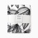 Belezza Gardenia Plau 180x200cm, black and white, microfiber 200g/m, PE 100%