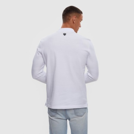 Polo with long sleeve President, size l, white color-2