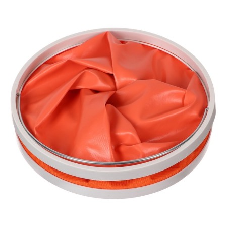 A folding rally bucket, 13 l, orange, without a case-2