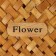 Wicker basket, 23 x 12 x 7 x 22/28 cm, sequoia