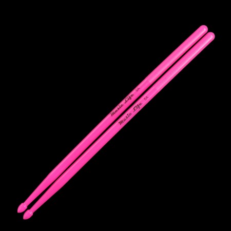 Drum sticks Music Life 5a Pink, luminous-7
