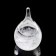 Barometer - Stormglass "drop" 6x12cm