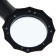Classic magnifier with a backlight 6x, d = 6.5 cm, 2 AAA batteries