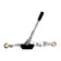 The winch lever tundra, double ratchet wheel, thrust 2 t (rise 0.8 t), cable 3.6 meters