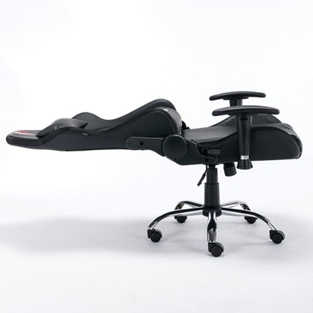 Playing armchair Brabix Lumen GM-50 RGB, backlight, two pillows, eco-leather, black-3