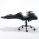 Playing armchair Brabix Lumen GM-50 RGB, backlight, two pillows, eco-leather, black