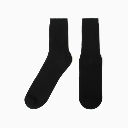 Male socks, black color, size 27