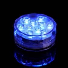 Submarine lamp, 10 LED, 3 W, IP68, RGB, from batteries 3*AAA (not in the set.)