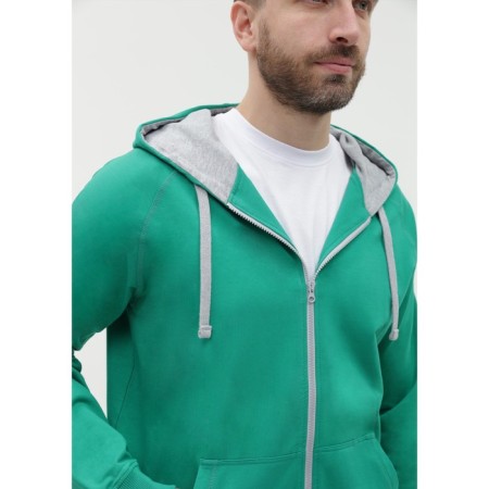 Male sweatshirt, size 54, green color-8