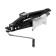 The rombic tundra jack, with a rubber support, lifting height 100 - 400 mm, 1.3 tons