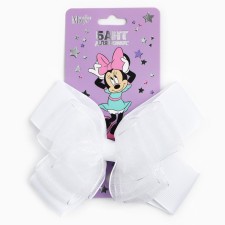 Outlet. Hair bow on a hairpin, 13 cm, Minnie Mouse