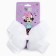 Outlet. Hair bow on a hairpin, 13 cm, Minnie Mouse