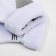 Noski children's terry, white color, size 14-16