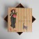 Gift folding box, packaging, “cats”, 26 x 26 x 8 cm