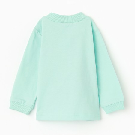 Blouse for a girl, mint color, height 56-3