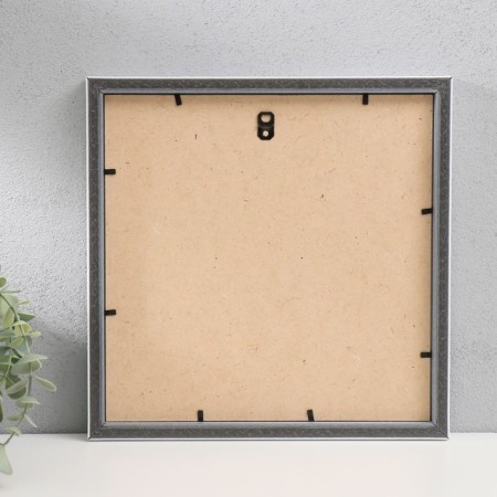 Photo frame Plastic "Mira" 25x25 cm, 641861-11, white (plastic screen)-2