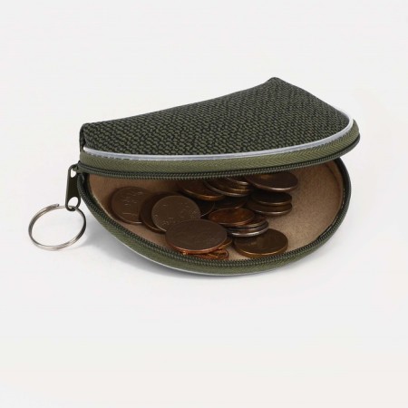 Women's wallet with lightning, green color-2