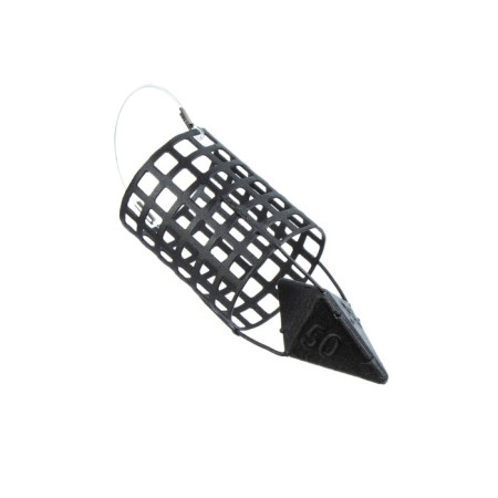 Metallic feeder X-Feeder ME Bullet 4K M Perfo, Matt Black, 50 g, 35 ml-1