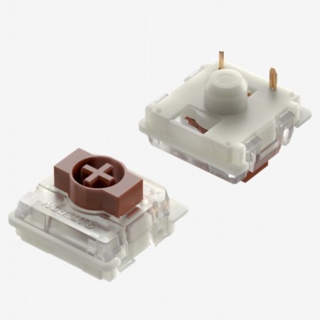 The wireless mechanical keyboard QMK Nuphy Air96V2 Ionic White, RGB, Hot SWAP, Brown SW 108244-1