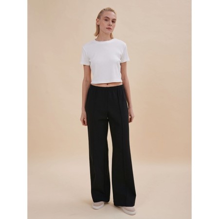 Female trousers, size XL, black color-4
