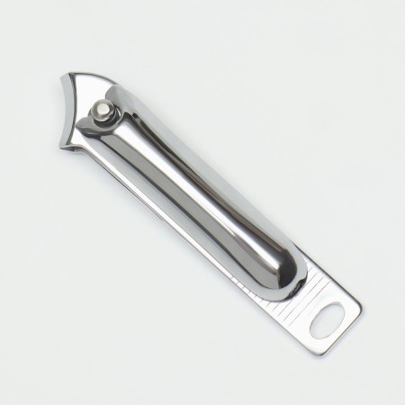 Kusachki-nipper manicure, bent, with a file, 6 cm, silver color-2