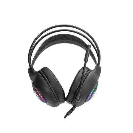 Marvo H8325 headphones, game, full -size, microphone, USB + 3.5 mm, 2 m, RGB, black-6