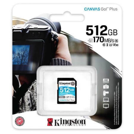 Memory of SDXC 512GB KingSton SDG3/512GB Canvas GO! Plus W/O-2
