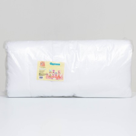 Blanket, size 100 x 140 cm, white color-2