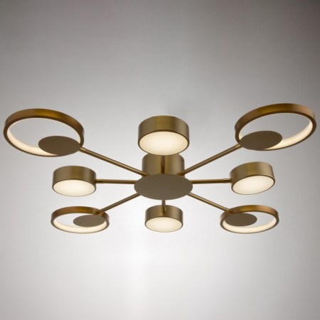 Causteen with PDU 2301/8GD LED 160W 3000-6000k gold 93x93x8 cm Bayerlux-1