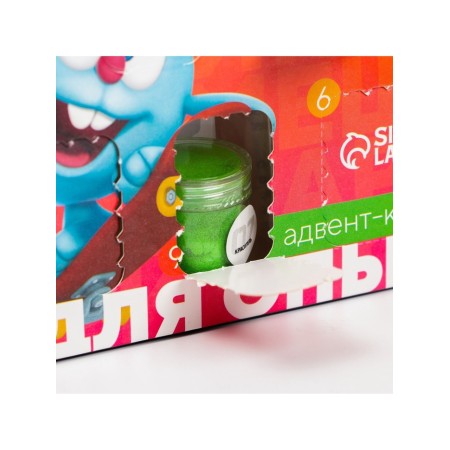 Адвент календарь "Новый год", 9 опытов, Смешарики-9