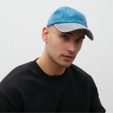 Male cap minaku, gray/blue color, rr 56-58
