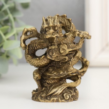 NECKE Polystone for bronze "Dragon. Activation" 3.5x6x8 cm-3