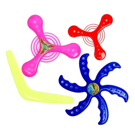 Boomerang, set 4 pieces, color mix